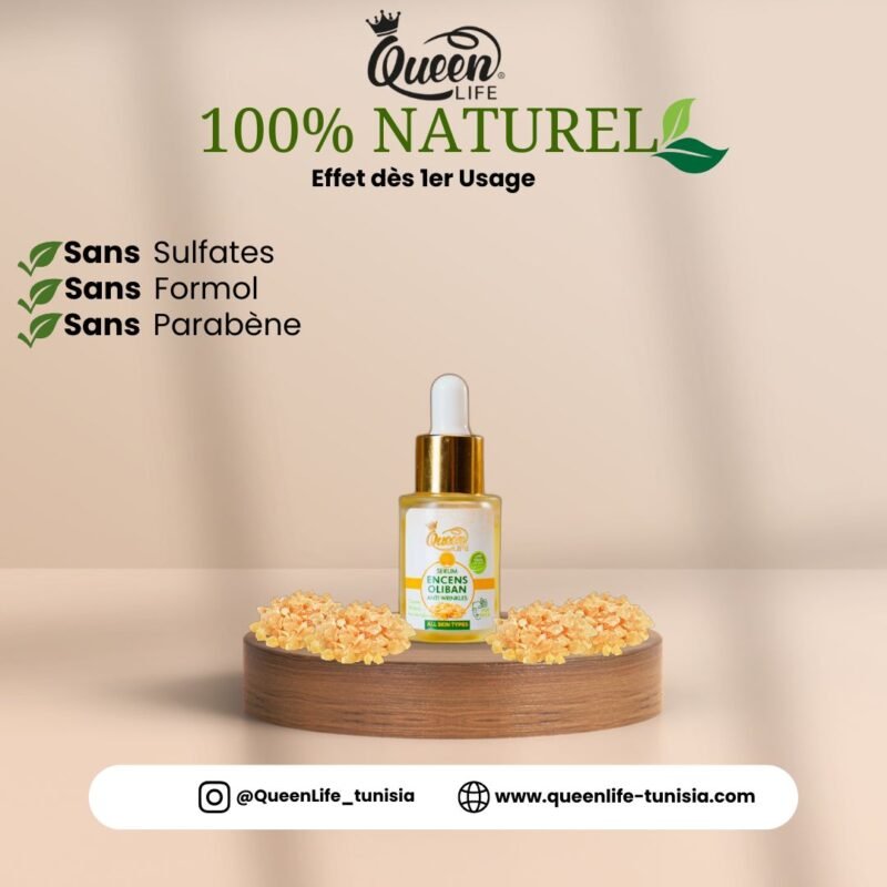 Sérum Oliban – Stimulation du Collagène & Anti-Rides